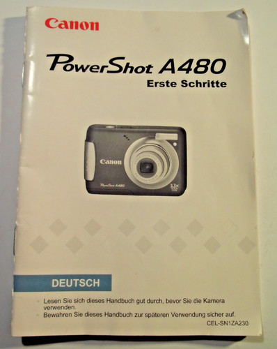 Canon powershot a480 primi - a480,