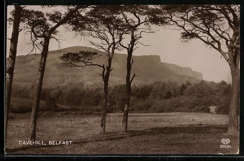 Cartolina belfast cavehill - cartolina,