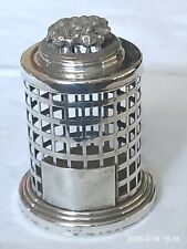 CONTENITORE PROFUMATORE DIFFUSORE POT POURRI ARGENTO 925 INIZIALI AV IDEA REGALO