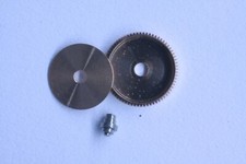 Omega 625 635 mov. part 1200 Barillet avec arbre Barrel whit arbor Bariletto NOS