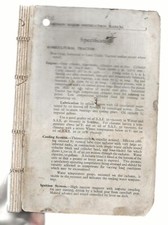 FORDSON MAJOR MANUALE