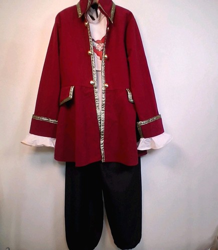 Costume capitano gancio - costume, parchi