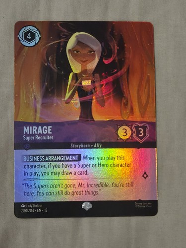 Lorcana tcg mirage super - lorcana,