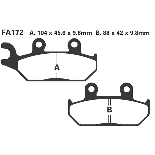 Pastiglie freni per moto - freni,