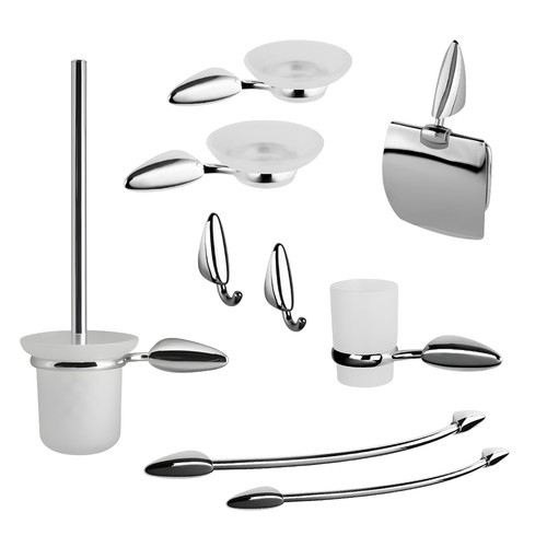 Set pezzi accessori bagno - set, da