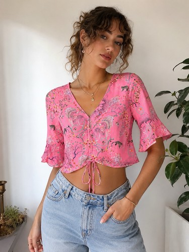 Camicetta topshop rosa - camicetta,