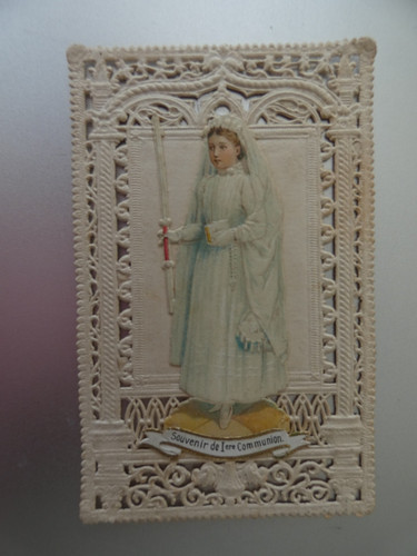 Image pieuse canivet dentelle