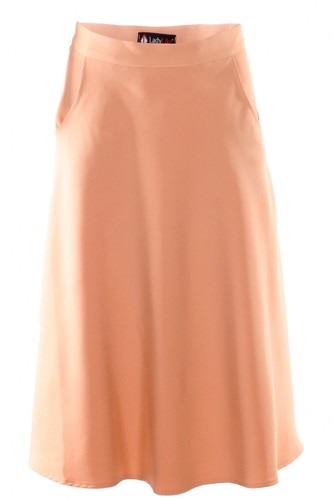 Gonna svasata peach sun - peach, taglia