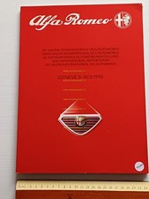 Alfa Romeo Salone Internazionale Auto Geneve 1990 cartella stampa originale