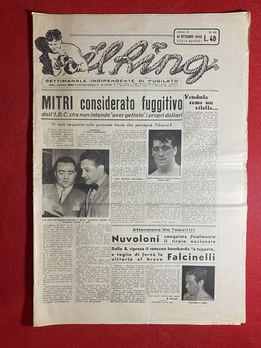Ring 1950 mitri - il, 10-10-1950