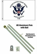 Kit palo alluminio bandiera