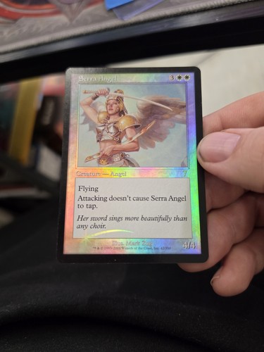 Serra angel foil - foil, magic: