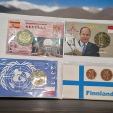 4× COINCARD €2 MONACO