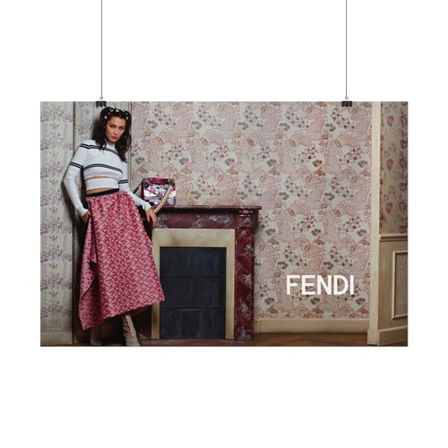 Moda modella bella - hadid, fendi