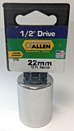 Allen 12322 12722 unità - 12722, 1/2"