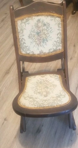 Sedia dondolo pieghevole - sedia,