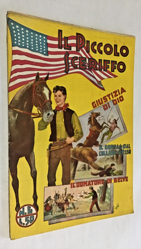 Piccolo sceriffo albo - sceriffo, d'oro