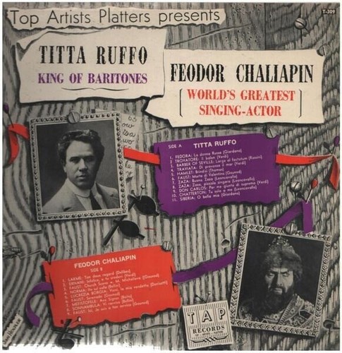 Titta ruffo feodor - lp,