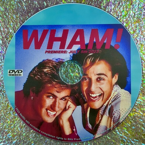 Wham 2023 documentary dvd - wham!,