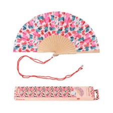 VENTAGLIO "FIORI" ROSA E ROSSO