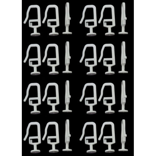 Ganci per tende pezzi in - 25,