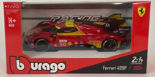 Burago ferrari 499p fuoco - 499p,