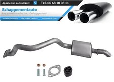 Ssangyong Rexton 2.7 Xdi + 2.7 XDi 4x4 (dès 2004) échappement silencieux arrière