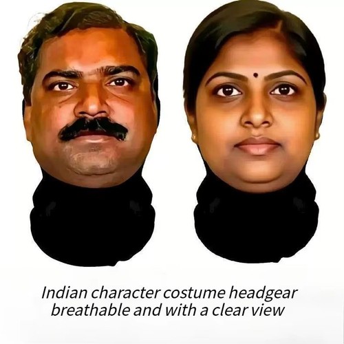 Copricapo maschera realistica