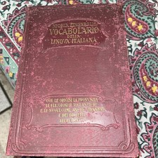 ZINGARELLI Vocabolario della lingua italiana Terza Edizione 1925 - Centenario
