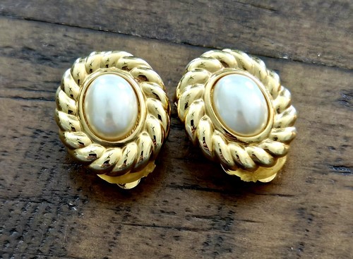 Orecchini vintage christian - vintage,