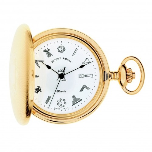 Orologio tasca massonico - da,