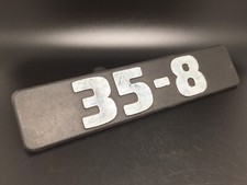 FIAT IVECO 35-8 LOGO SIGLA EMBLEMA FREGIO STEMMA SCRITTA TARGHETTA BADGE TARGA