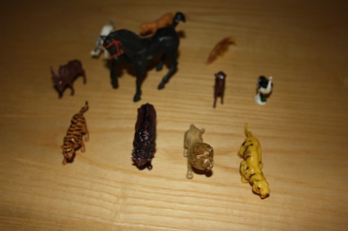 Animali plastica anni 80 - animali,