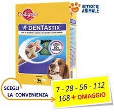 Pedigree Dentastix Medium (tg. media) - Stick 7 / 28 / 56 / 112 / 168 + OMAGGIO