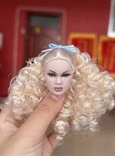 Testa di bambola artistica personalizzata OOAK ridipinta Fashion Royalty Nadja ~ solo testa, Xia
