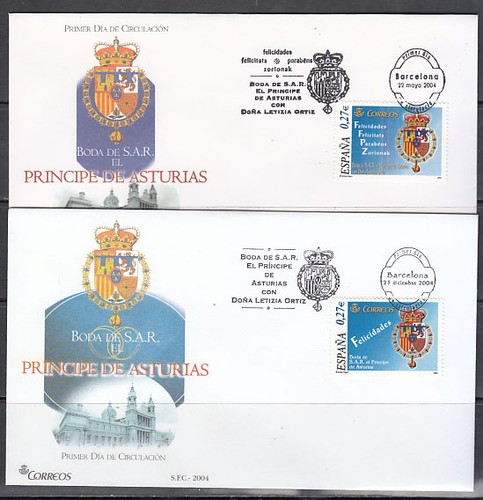 Spagna centenario buste 1º - centenario,
