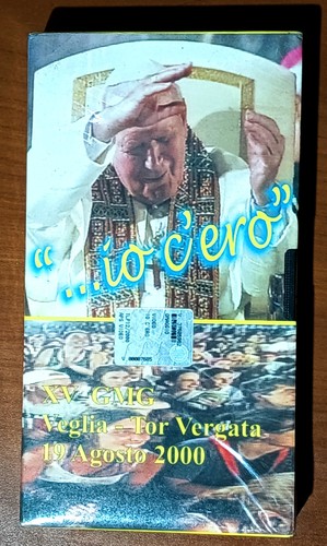 Raro vhs giubileo - giubileo, roma
