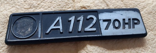 Scritta a112 70hp portellone - x,