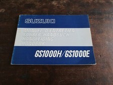 Suzuki GS1000 GS1000H GS1000E