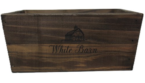 Vassoio cassa legno marrone