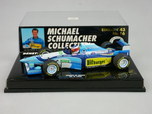 Minichamps 43 benetton - minichamps, f1