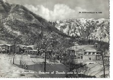 VALLE BREMBANA FUIPIANO AL BREMBO SOPTTO LA NEVE 1958