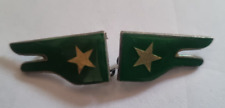COPPIA DI MOSTRINE ALPINI DA CAMICIA ANNI 50/60 ESERCITO ITALIANO