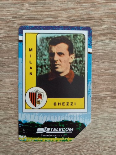 Scheda carta telefonica ghezzi - telefonica,