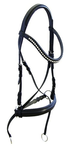 Bitless briglia lapis pelle - bitless, in