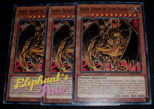 Yugioh - 3 X Hamon SIgnore del Tuono Fragoroso COMUNE - SDCB-IT011 1° Edizione