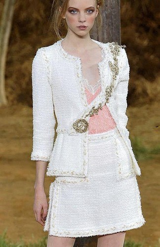 Splendida giacca tweed nera