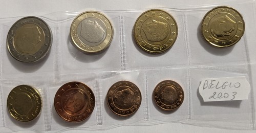 Serie euro belgio - euro, del