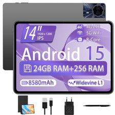 2025 Nuovo 14" Tablet 24GB RAM