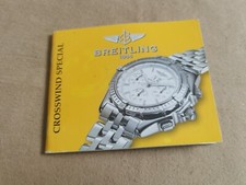 Breitling vintage booklet